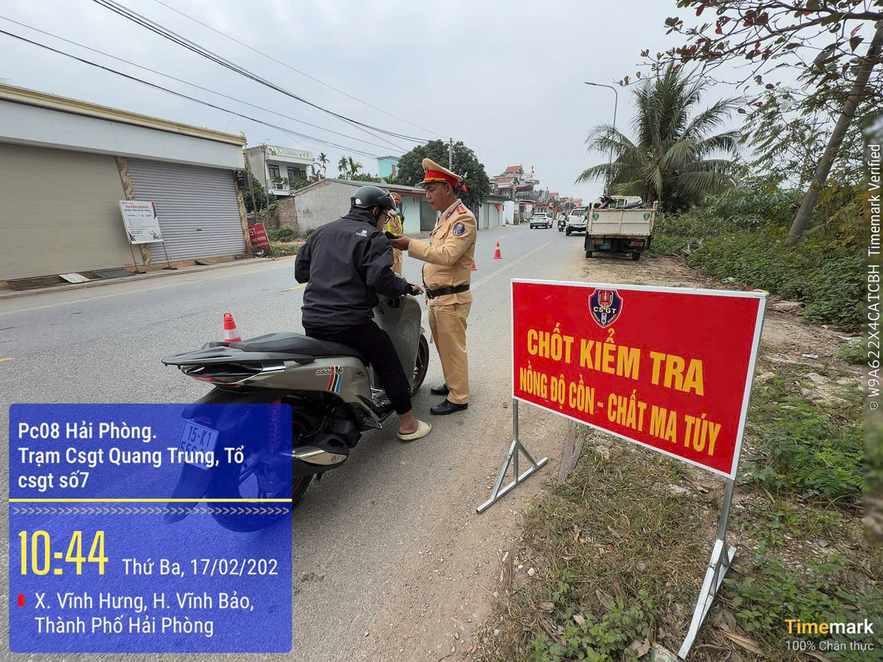 Phòng Cảnh sát giao thông: Phát hiện, xử lý 47 trường hợp vi phạm quy định về nồng độ cồn ngày Mùng 2 Tết